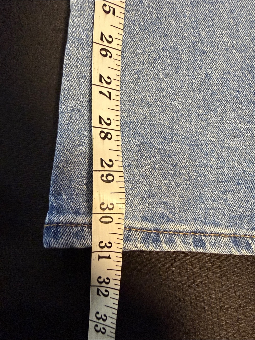 Altar'd State Light Blue Distressed Flare Jeans Size 26 /3 - Picture 3 of 9